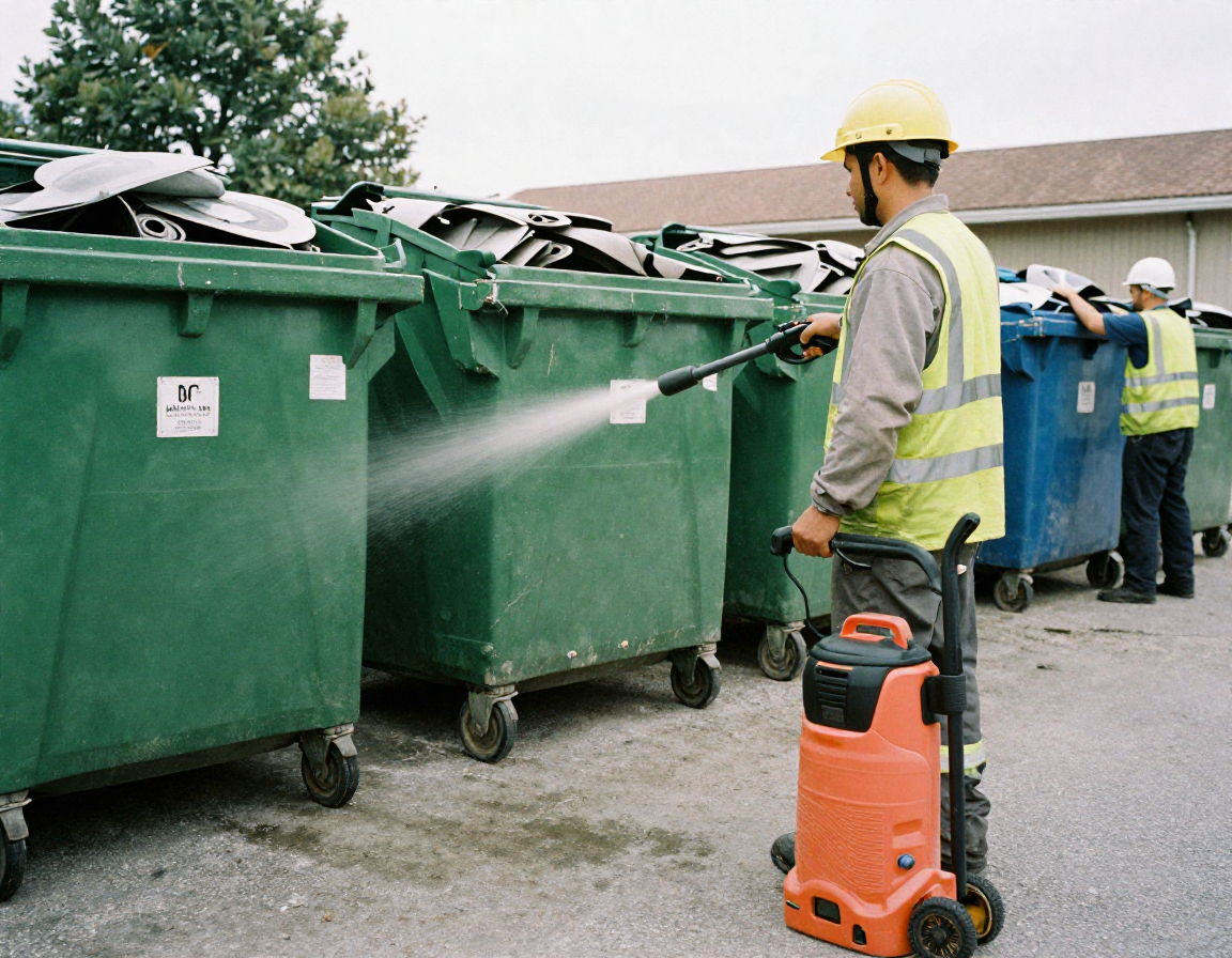 Cleanup equipment and process